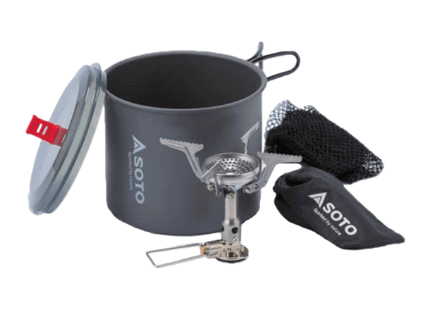 Hovedbilde Soto gasbrenner Amicus & New River Pot Grey