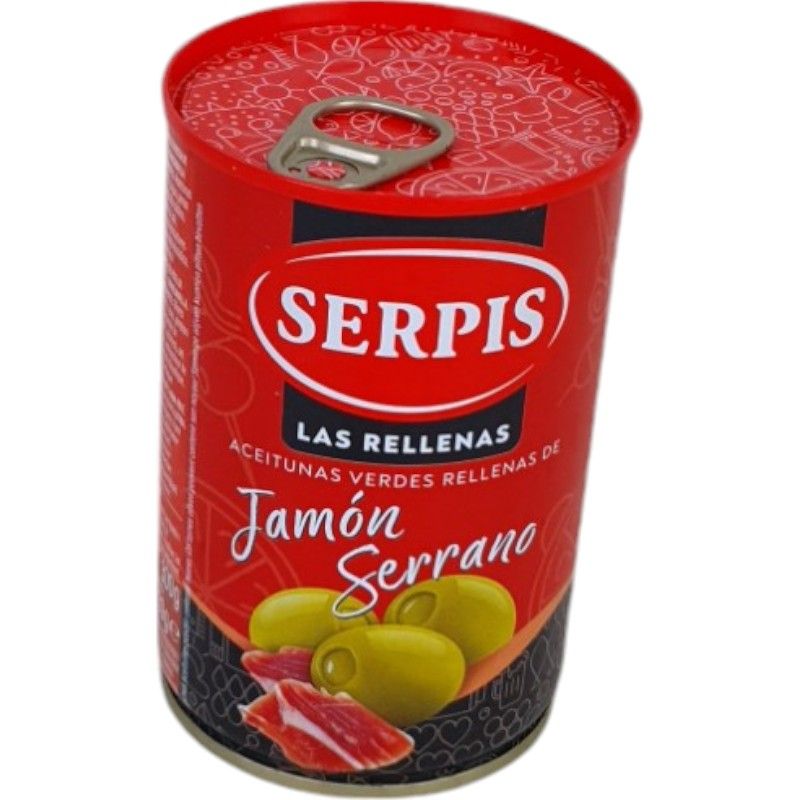 Oliven med Serrano