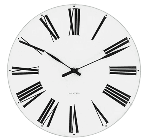 Hovedbilde Arne Jacobsen Roman Wal Clock