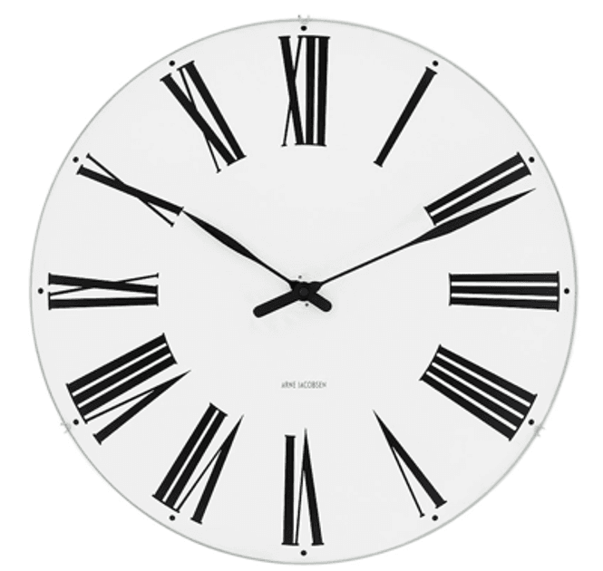 Hovedbilde Arne Jacobsen Roman Wal Clock