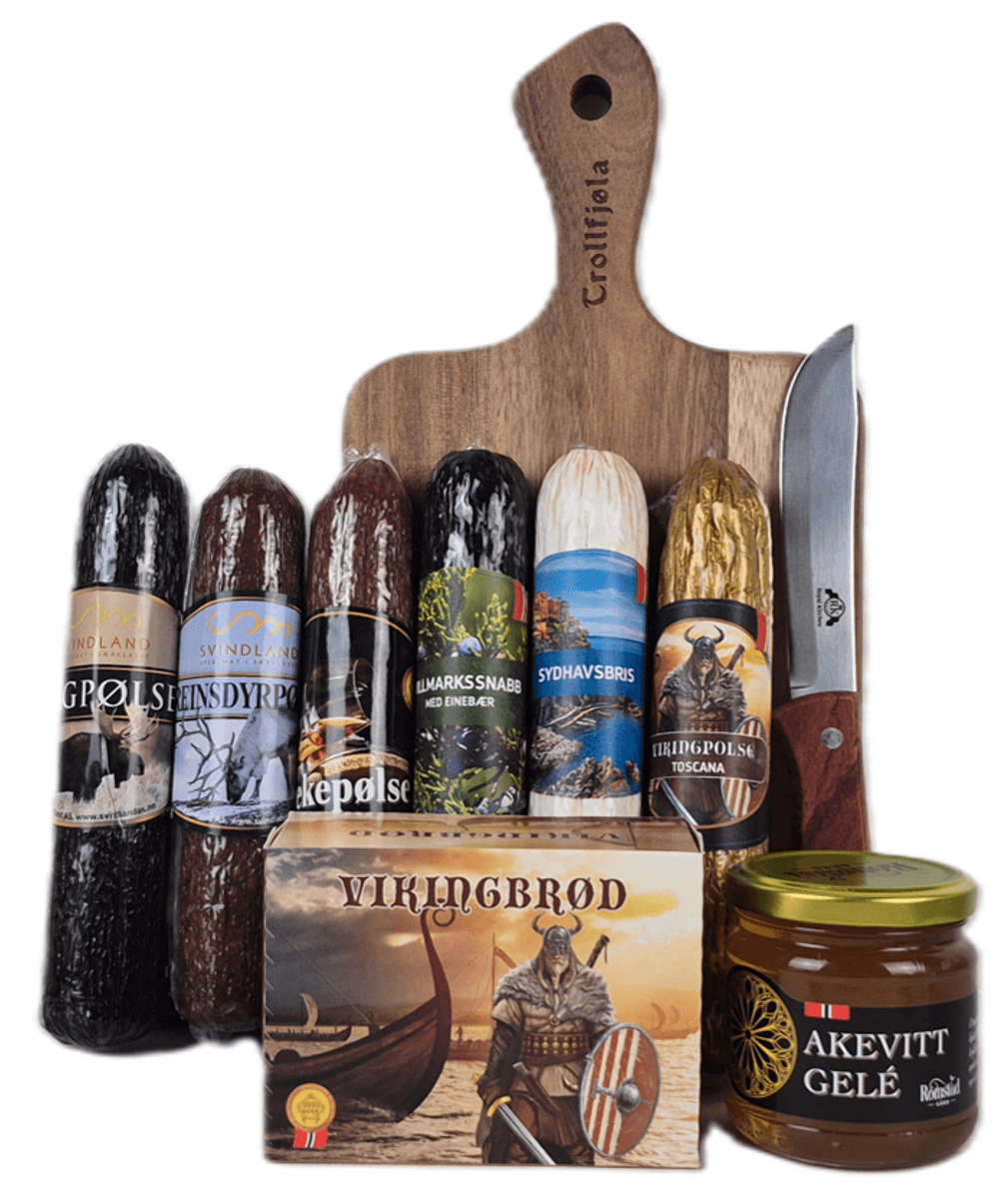 Spekemat spesial med fjøl og kniv