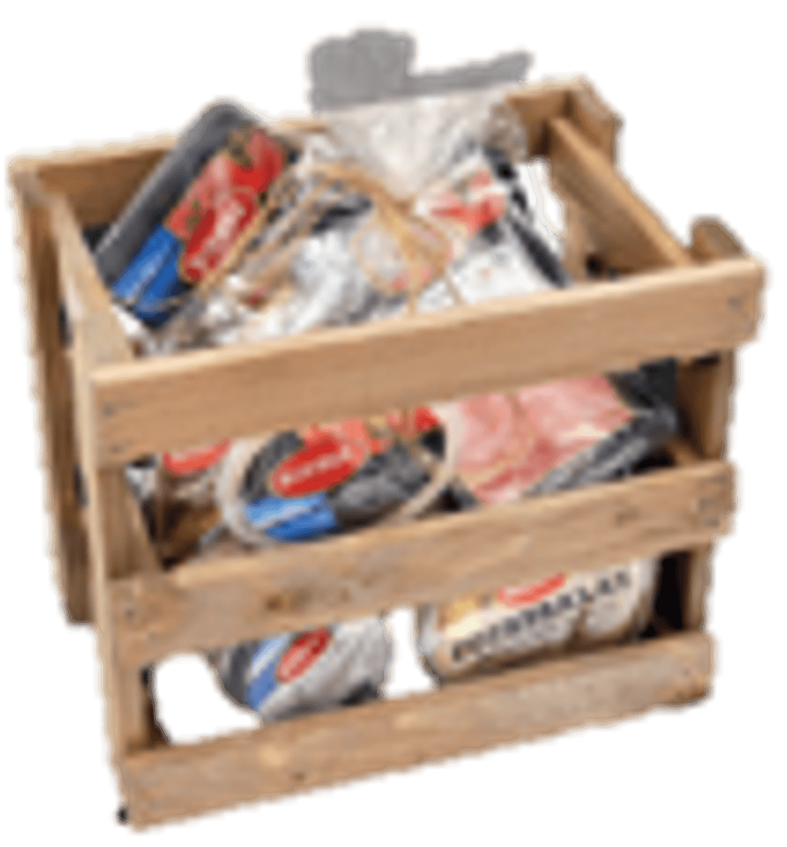 Bjerke - Spekemat i trekasse, stor
